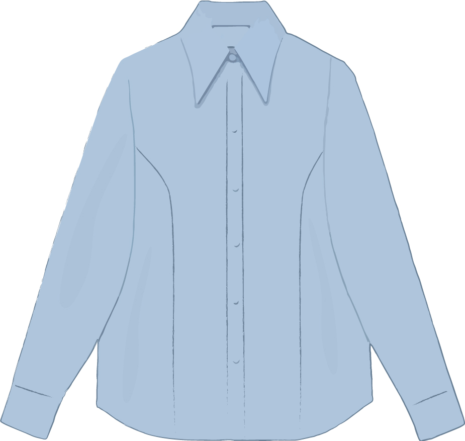 Women's fitted shirt