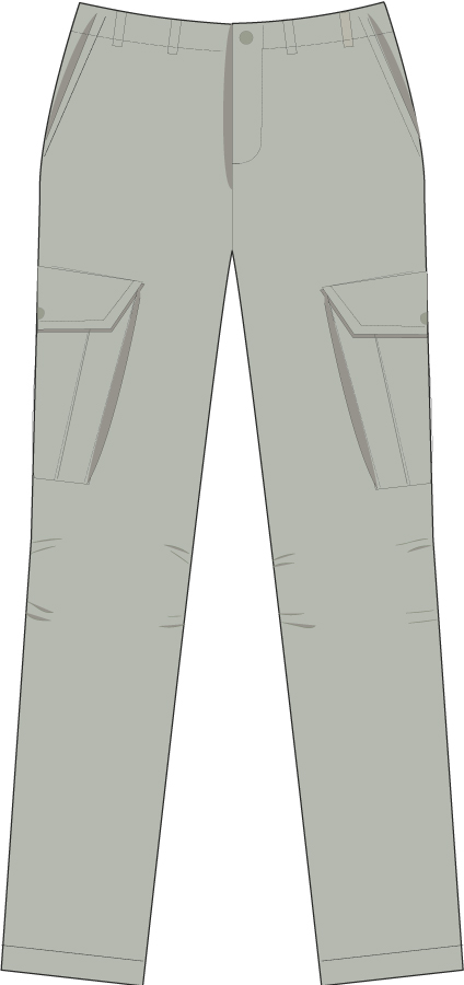 Men's Cargo military style pants