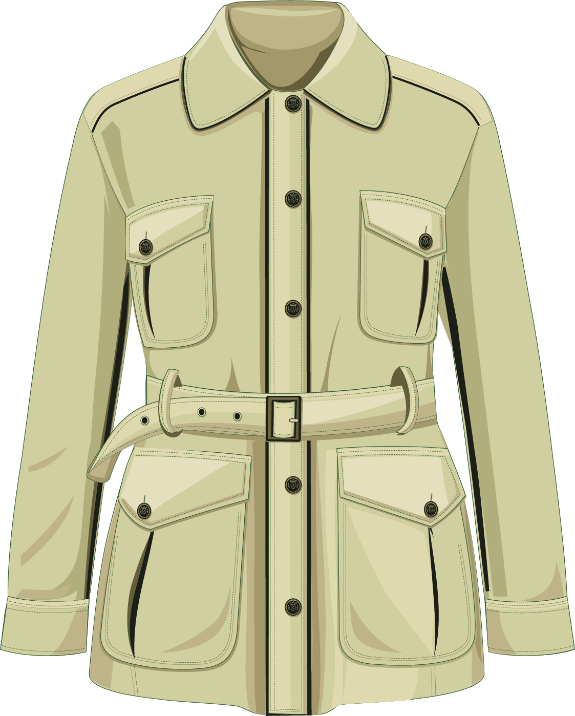 Men's Safari Jacket